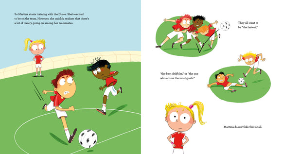 Martina the Soccer Star Book