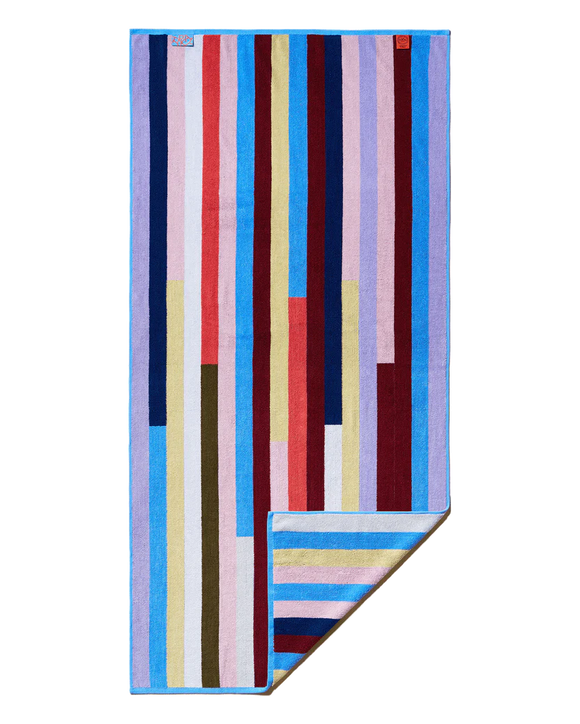 Indecisive Spectrum Multi-Color Bath Towel