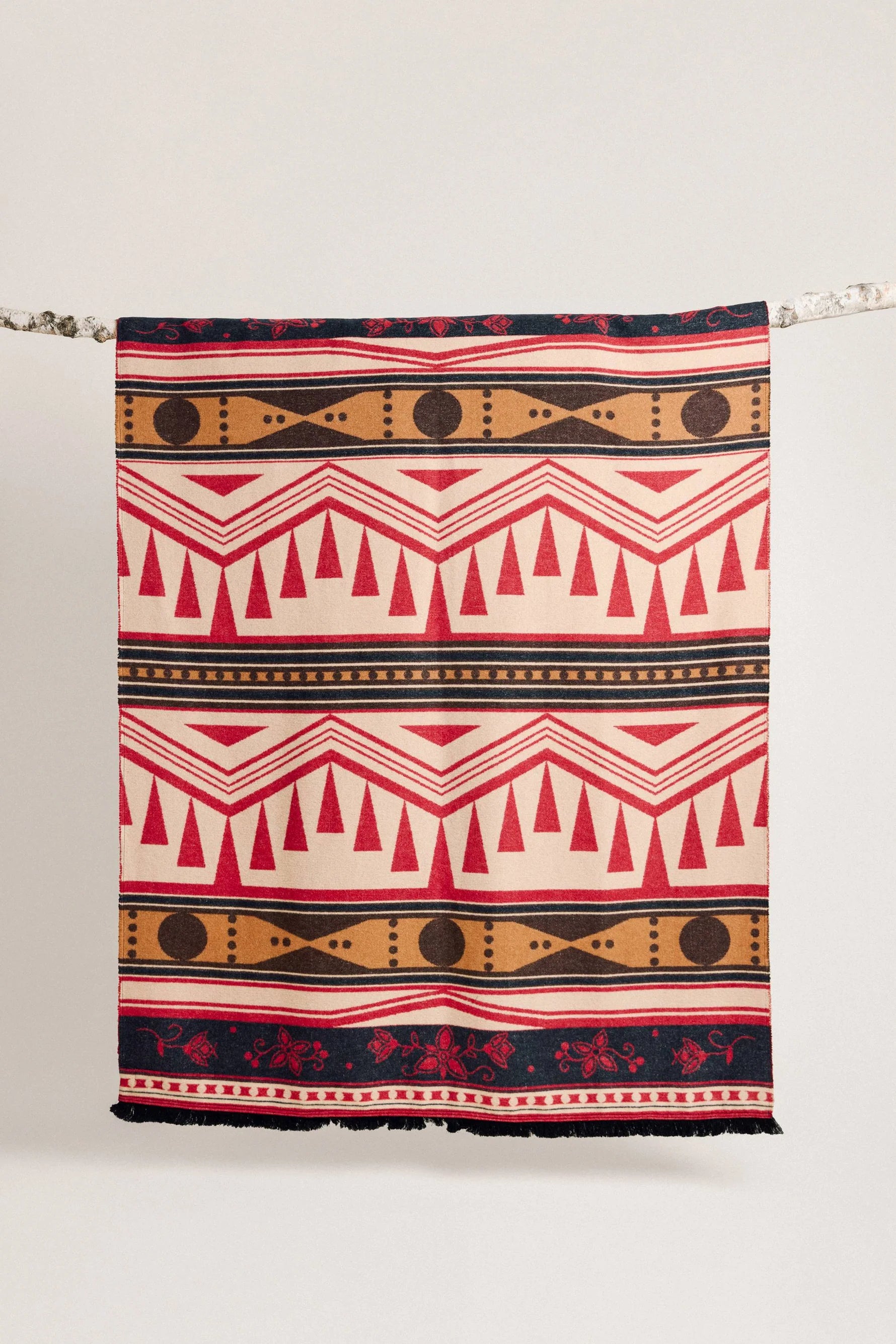 Mini Tipi Reversible Blanket (Indigenous Designed) - various patterns