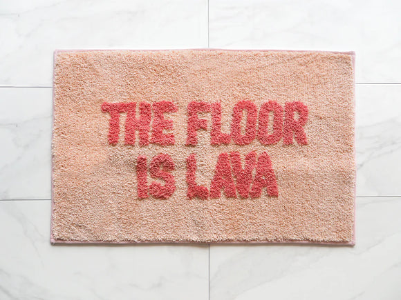 Floor Is Lava Bath Mat