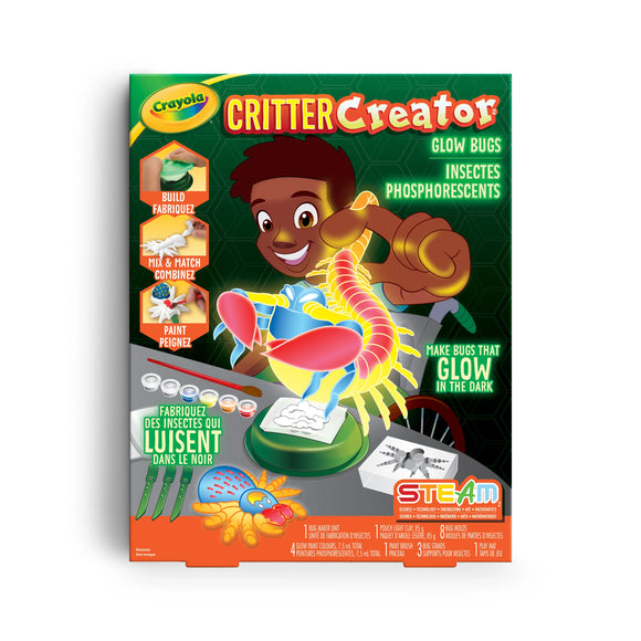 Crayola Critter Creator Kit: Glow Bugs