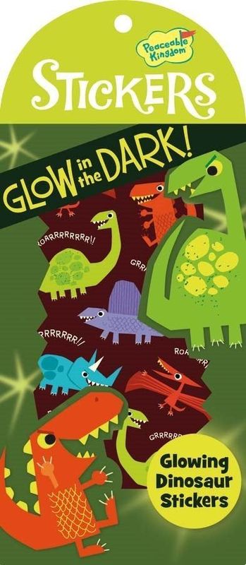 Glowing Dinosaurs Stickers