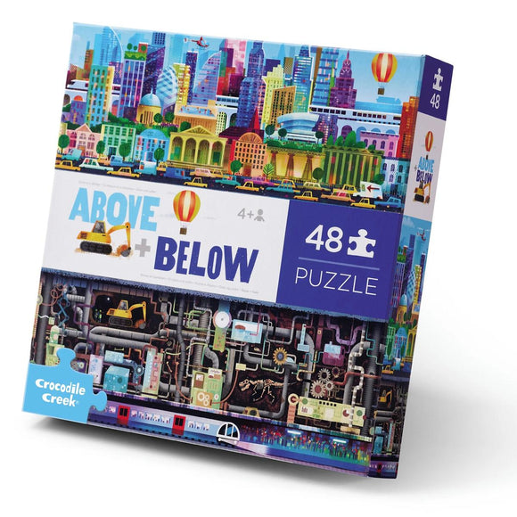 48 PC Above & Below Puzzle: Big City