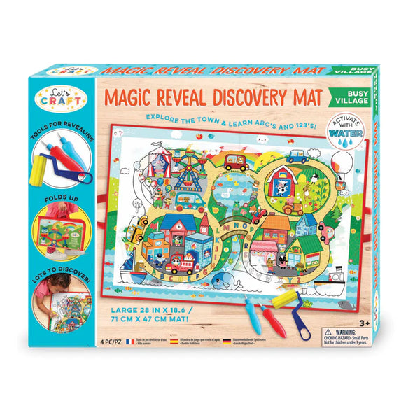 Magic Reveal Discovery Mat - Busy Village