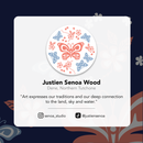 Porcelain Art Mug - Butterfly and Wild Rose-3