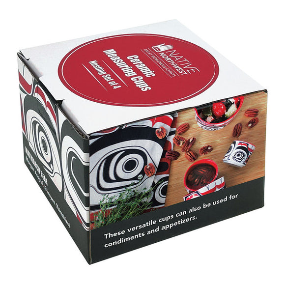 Ceramic Measuring Cup Set - Matriarch Bear