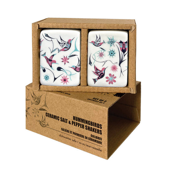 Salt & Pepper Shakers - Hummingbird