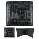 Leather Embossed Wallet - Tradition-1