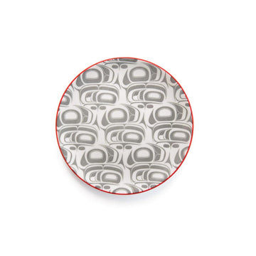 Porcelain Art Plate - Transforming Eagle