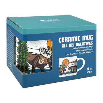 Ceramic Mug - All My Relatives (Indinawemaaganidag) - 0