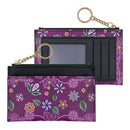 Zippered Card Wallet - Ojibwe Florals-1