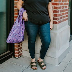 Foldable Shopping Bag - Hummingbirds - 0