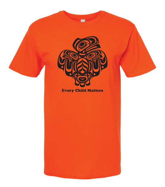 Orange T-shirt (Adult) - Every Child Matters - Raven's Resilience