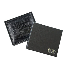 Leather Embossed Wallet - Tradition - 0