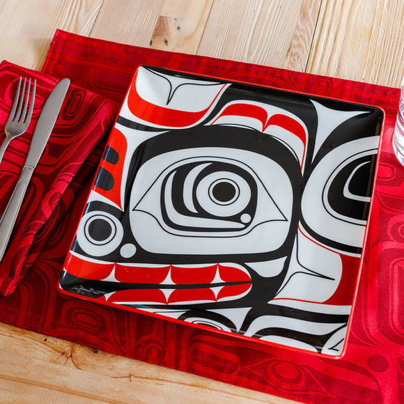 Serving Plate - Matriarch Bear