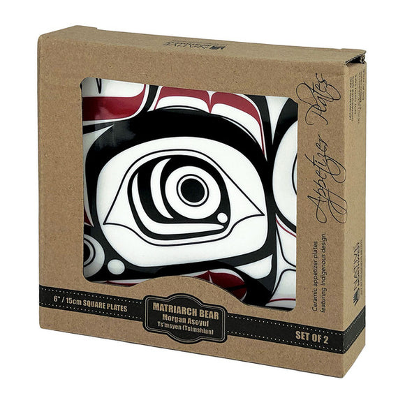 Appetizer Plates (Set of 2) - Matriarch Bear