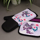 Oven Mitt - Hummingbird-2