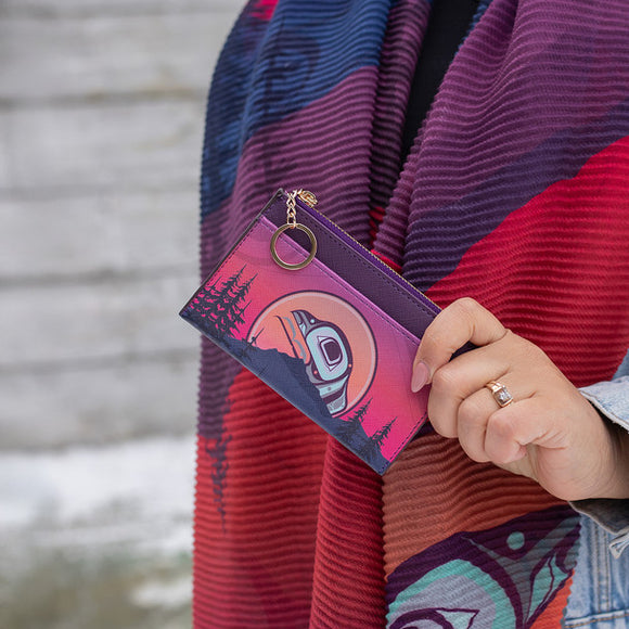 Zippered Card Wallet - The Light Keeper