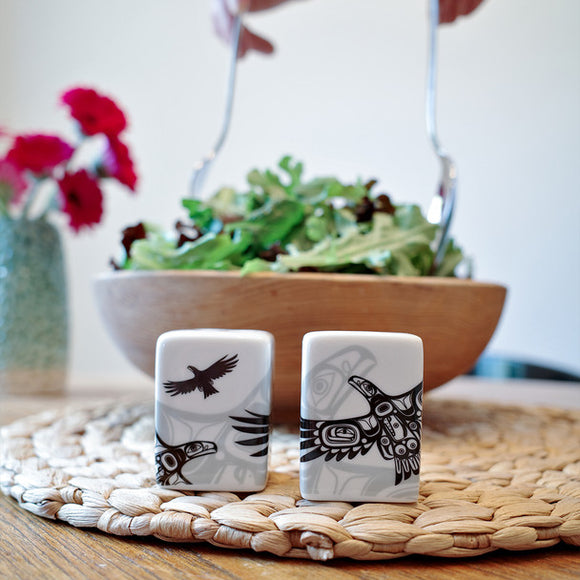 Salt & Pepper Shaker Set - Soaring Eagle