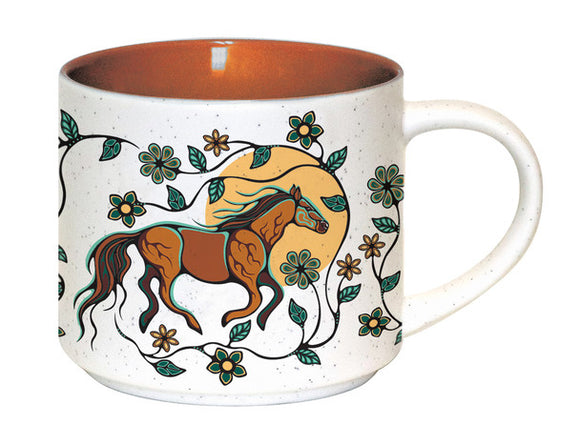 Ceramic Mug - Horse (Bebezhigooganzhii)