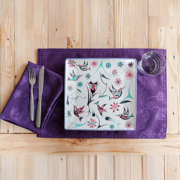 Serving Plates - Hummingbirds