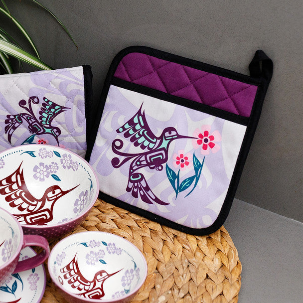 Potholder - Hummingbird