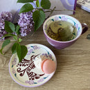 Porcelain Art Plate - Hummingbird (Purple)-5