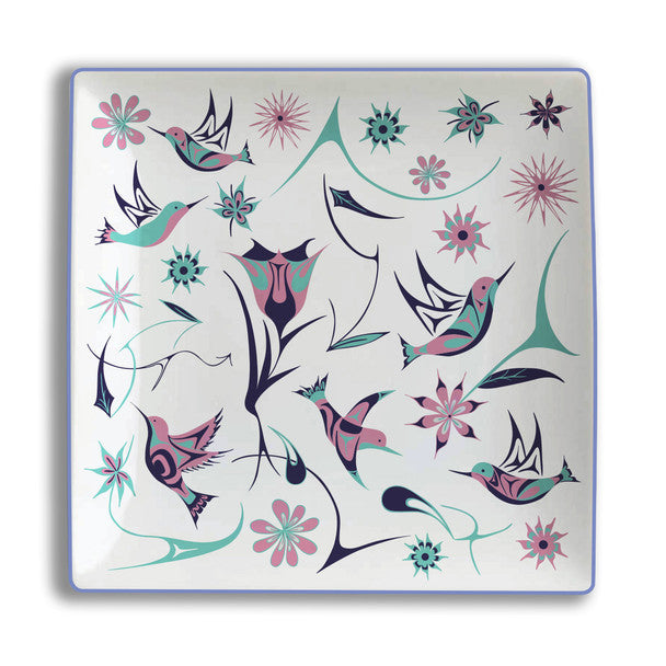 Serving Plates - Hummingbirds