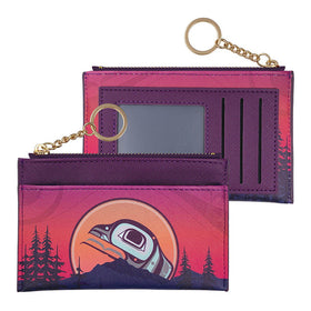Zippered Card Wallet - The Light Keeper