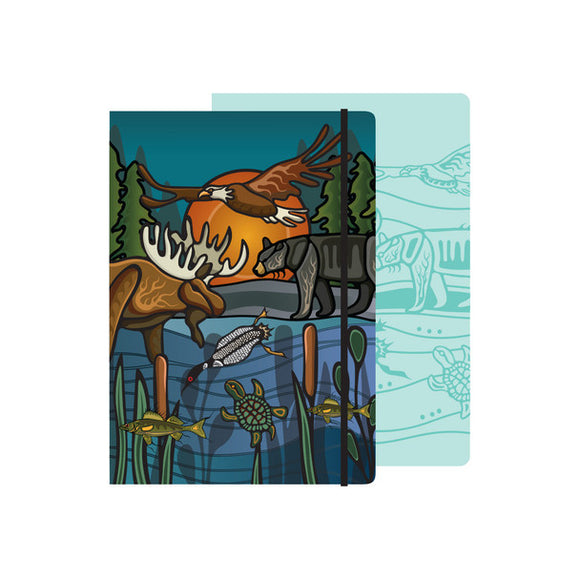 All My Relatives - Hardcover Journal w/ Contemporary Indigenous Artwork