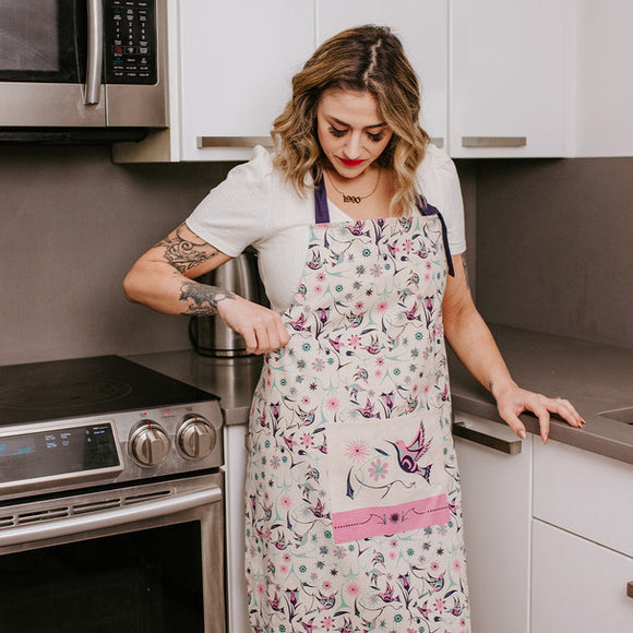 Apron - Hummingbirds