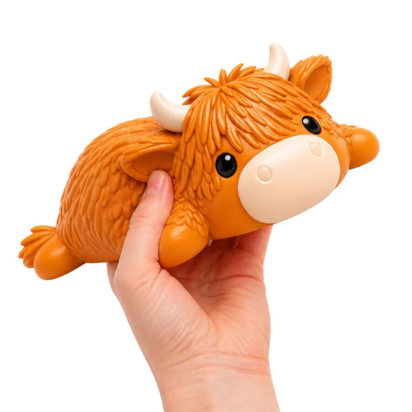 The Big Squij Highland Cow Slow-Rise Squishy Toy