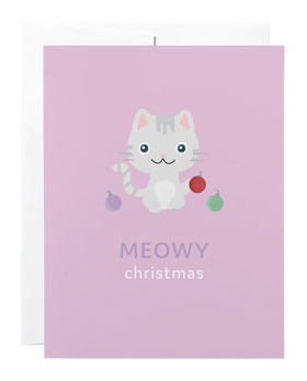 Meowy Christmas Card
