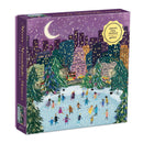 Joy Laforme Merry Moonlight Skaters 500pcs Foil Puzzle-1