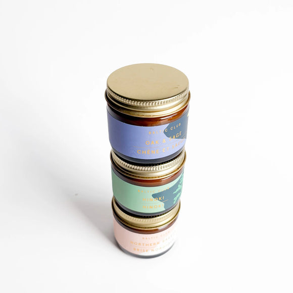 Mini Candle Trio Foresta - Gift set