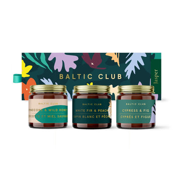 Mini Candle Trio Jasper - Gift set