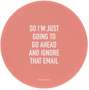 Ignore Email Mousepad-2