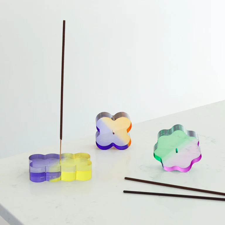 Nimbus Duotone Acrylic Incense Holder