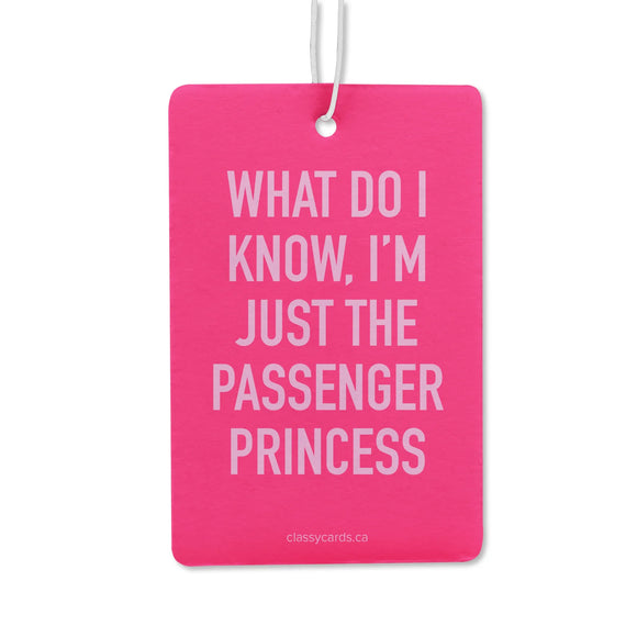 Passenger Princess Air Freshener