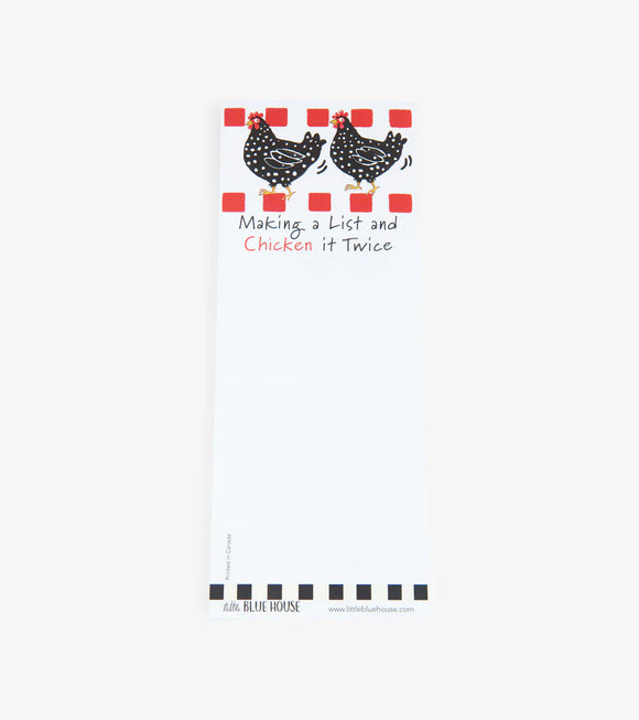 Chicken It Twice Magnetic List
