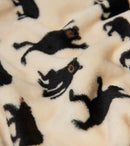 Black Bears Fleece Blanket-2