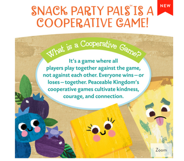 Snack Party Pals Board Game - 0