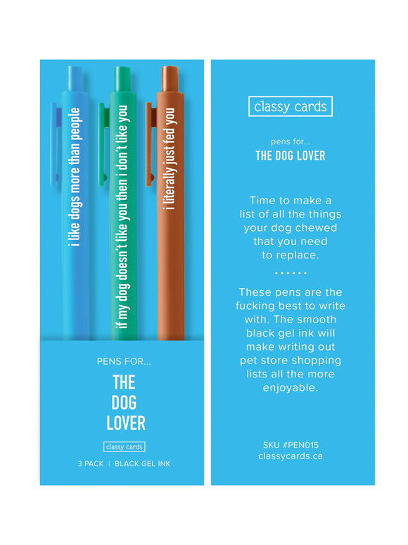 Dog Lover Pens