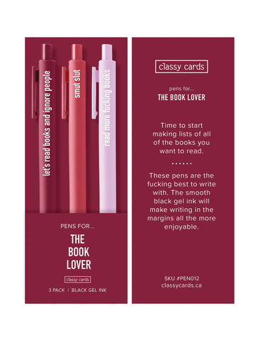 Book Lover Pens