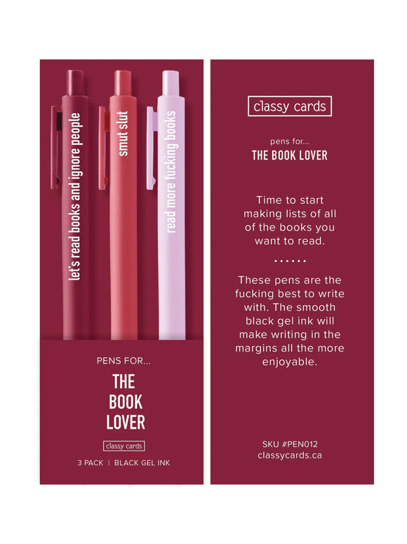 Book Lover Pens