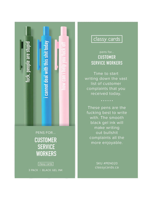 Customer Service Pens