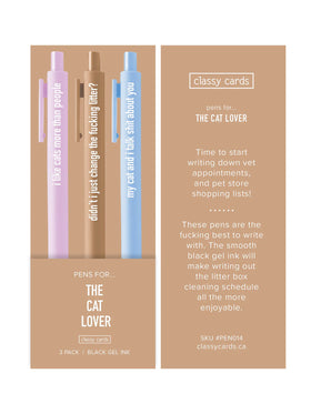 Cat Lover Pens