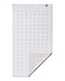 Polka Dot Bath Towel in Ceramic Clay, Workshop White-1