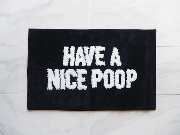 Have a Nice Poop Bath Mat