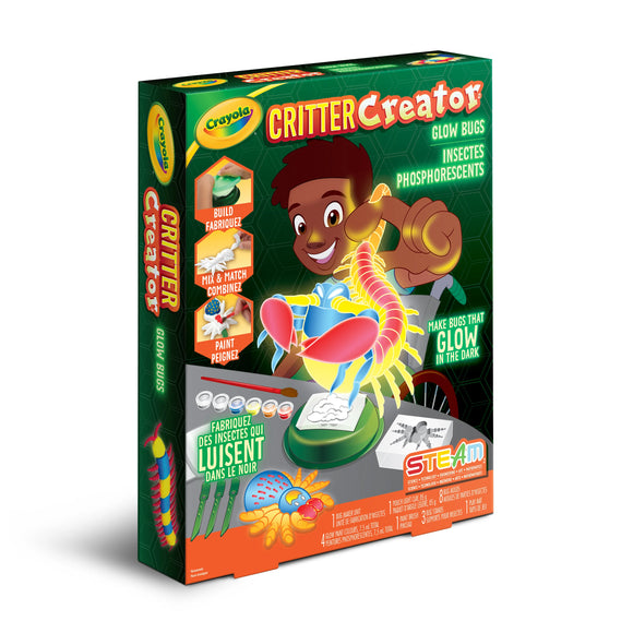 Crayola Critter Creator Kit: Glow Bugs